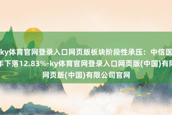 ky体育官网登录入口网页版板块阶段性承压：中信医药指数全年下落12.83%-ky体育官网登录入口网页版(中国)有限公司官网