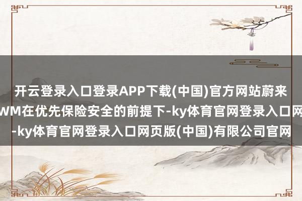 开云登录入口登录APP下载(中国)官方网站蔚来的智能驾驶寰球模子NWM在优先保险安全的前提下-ky体育官网登录入口网页版(中国)有限公司官网
